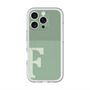 スリムプロテクションプレミアムケース with MagSafe［ オリジナル - initial two tone - F green ］
