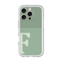 スリムプロテクションプレミアムケース with MagSafe［ オリジナル - initial two tone - F green ］