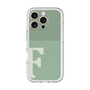 スリムプロテクションプレミアムケース with MagSafe［ オリジナル - initial two tone - F green ］