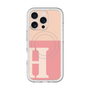 スリムプロテクションプレミアムケース with MagSafe［ オリジナル - initial two tone - H pink ］