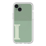スリムプロテクションプレミアムケース with MagSafe［ オリジナル - initial two tone - I green ］