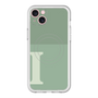 スリムプロテクションプレミアムケース with MagSafe［ オリジナル - initial two tone - I green ］