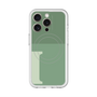スリムプロテクションプレミアムケース with MagSafe［ オリジナル - initial two tone - I green ］