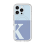 スリムプロテクションプレミアムケース with MagSafe［ オリジナル - initial two tone - K blue ］