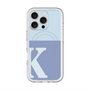スリムプロテクションプレミアムケース with MagSafe［ オリジナル - initial two tone - K blue ］