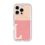 スリムプロテクションプレミアムケース with MagSafe［ オリジナル - initial two tone - L pink ］