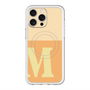 スリムプロテクションプレミアムケース with MagSafe［ オリジナル - initial two tone - M orange ］