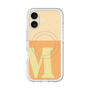 スリムプロテクションプレミアムケース with MagSafe［ オリジナル - initial two tone - M orange ］