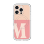 スリムプロテクションプレミアムケース with MagSafe［ オリジナル - initial two tone - M pink ］