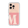 スリムプロテクションプレミアムケース with MagSafe［ オリジナル - initial two tone - M pink ］