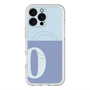 スリムプロテクションプレミアムケース with MagSafe［ オリジナル - initial two tone - O blue ］