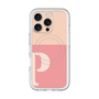 スリムプロテクションプレミアムケース with MagSafe［ オリジナル - initial two tone - P pink ］