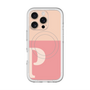 スリムプロテクションプレミアムケース with MagSafe［ オリジナル - initial two tone - P pink ］