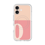 スリムプロテクションプレミアムケース with MagSafe［ オリジナル - initial two tone - Q pink ］