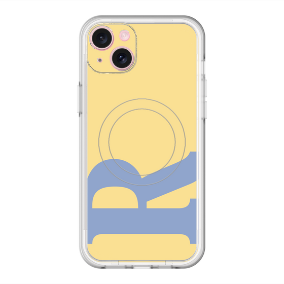 スリムプロテクションプレミアムケース with MagSafe［ オリジナル - initial color - R yellow ］