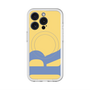 スリムプロテクションプレミアムケース with MagSafe［ オリジナル - initial color - R yellow ］
