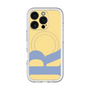 スリムプロテクションプレミアムケース with MagSafe［ オリジナル - initial color - R yellow ］
