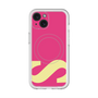 スリムプロテクションプレミアムケース with MagSafe［ オリジナル - initial color - S pink ］