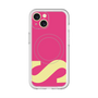 スリムプロテクションプレミアムケース with MagSafe［ オリジナル - initial color - S pink ］