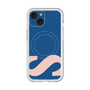 スリムプロテクションプレミアムケース with MagSafe［ オリジナル - initial color - S navy ］