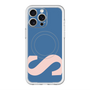 スリムプロテクションプレミアムケース with MagSafe［ オリジナル - initial color - S navy ］