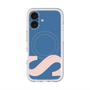 スリムプロテクションプレミアムケース with MagSafe［ オリジナル - initial color - S navy ］
