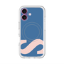 スリムプロテクションプレミアムケース with MagSafe［ オリジナル - initial color - S navy ］