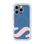 スリムプロテクションプレミアムケース with MagSafe［ オリジナル - initial color - S navy ］