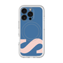 スリムプロテクションプレミアムケース with MagSafe［ オリジナル - initial color - S navy ］