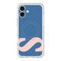 スリムプロテクションプレミアムケース with MagSafe［ オリジナル - initial color - S navy ］