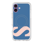 スリムプロテクションプレミアムケース with MagSafe［ オリジナル - initial color - S navy ］