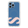 スリムプロテクションプレミアムケース with MagSafe［ オリジナル - initial color - S navy ］