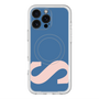 スリムプロテクションプレミアムケース with MagSafe［ オリジナル - initial color - S navy ］