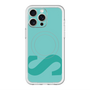 スリムプロテクションプレミアムケース with MagSafe［ オリジナル - initial color - S light green ］