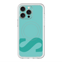 スリムプロテクションプレミアムケース with MagSafe［ オリジナル - initial color - S light green ］