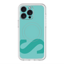 スリムプロテクションプレミアムケース with MagSafe［ オリジナル - initial color - S light green ］