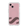 スリムプロテクションプレミアムケース with MagSafe［ オリジナル - initial color - S dusty pink ］