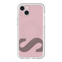 スリムプロテクションプレミアムケース with MagSafe［ オリジナル - initial color - S dusty pink ］