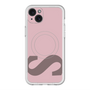 スリムプロテクションプレミアムケース with MagSafe［ オリジナル - initial color - S dusty pink ］