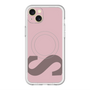 スリムプロテクションプレミアムケース with MagSafe［ オリジナル - initial color - S dusty pink ］