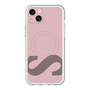 スリムプロテクションプレミアムケース with MagSafe［ オリジナル - initial color - S dusty pink ］