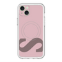 スリムプロテクションプレミアムケース with MagSafe［ オリジナル - initial color - S dusty pink ］