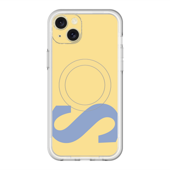 スリムプロテクションプレミアムケース with MagSafe［ オリジナル - initial color - S yellow ］