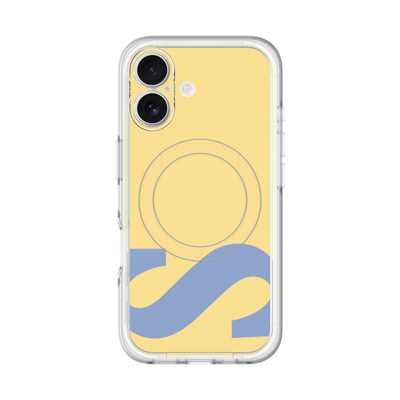 スリムプロテクションプレミアムケース with MagSafe［ オリジナル - initial color - S yellow ］