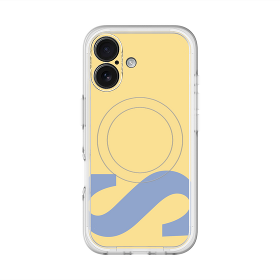 スリムプロテクションプレミアムケース with MagSafe［ オリジナル - initial color - S yellow ］