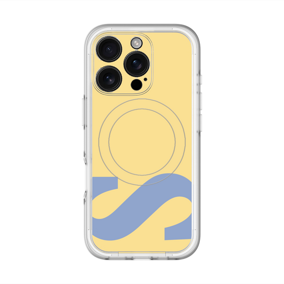 スリムプロテクションプレミアムケース with MagSafe［ オリジナル - initial color - S yellow ］