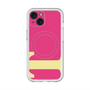 スリムプロテクションプレミアムケース with MagSafe［ オリジナル - initial color - T pink ］