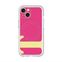 スリムプロテクションプレミアムケース with MagSafe［ オリジナル - initial color - T pink ］