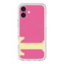 スリムプロテクションプレミアムケース with MagSafe［ オリジナル - initial color - T pink ］