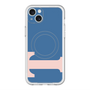 スリムプロテクションプレミアムケース with MagSafe［ オリジナル - initial color - T navy ］